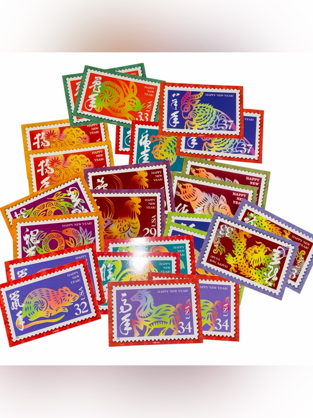 From 2004 Chinese Lunar Calendar Postcards